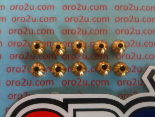 NIPPLE ROUND 5.5mm X Hole 1.5 PK10