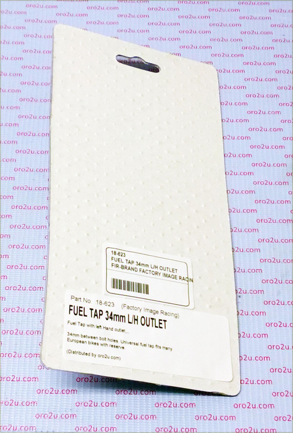 FUEL TAP 34mm L/H OUTLET