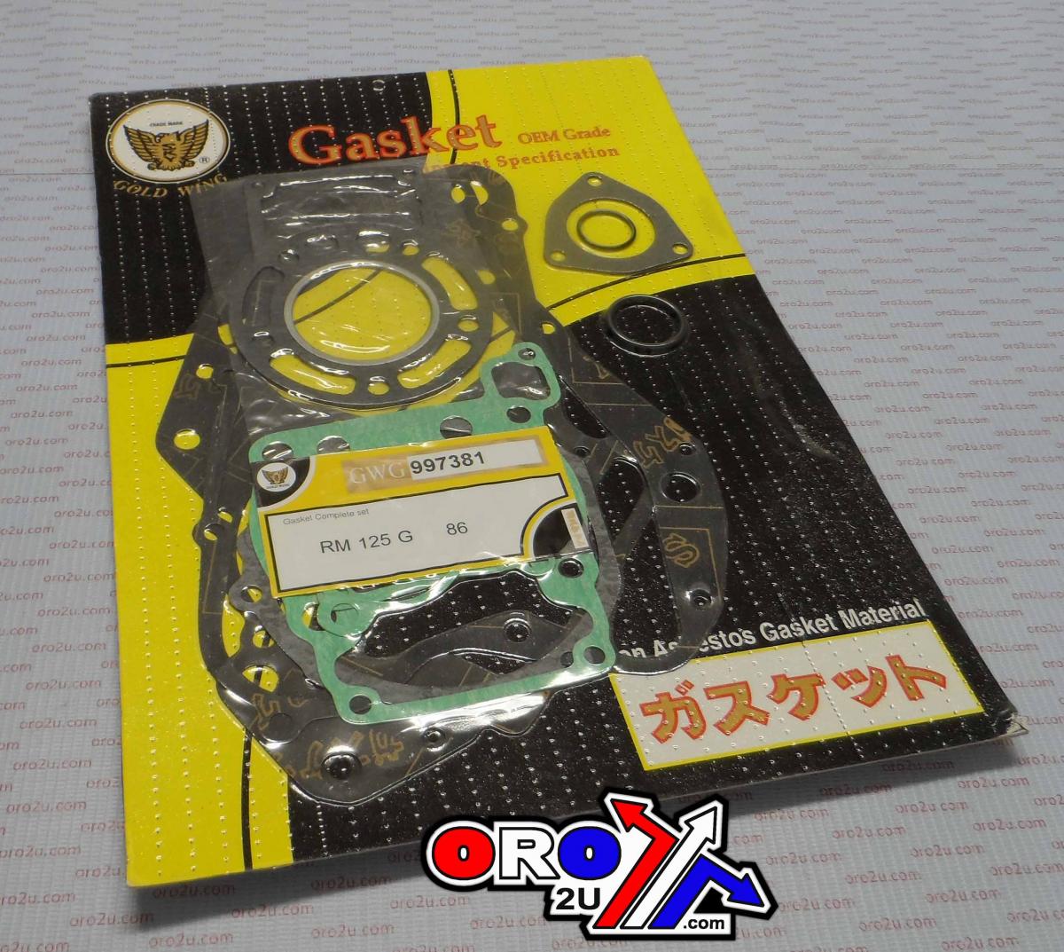 GASKET FULL SET 1986 RM125