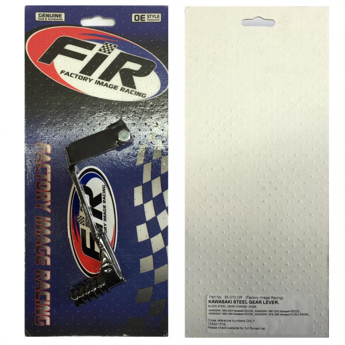 GEAR LEVER STEEL KDX200 KX220, 13242-1319, KAWASAKI