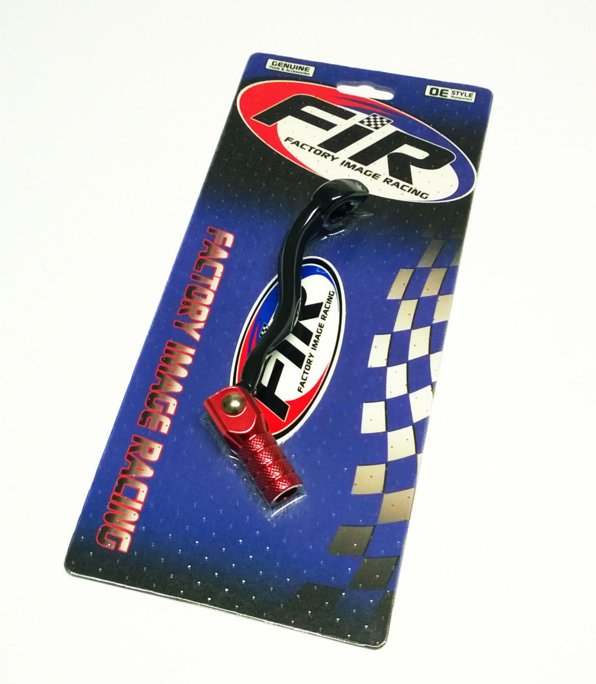 GEAR LEVER SHIFT 04-09 CRF 250, ALUMINIUM FORGED 24700-KRN-000, FIR BRAND, BLACK & RED