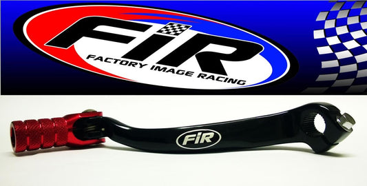 GEAR LEVER SHIFT 10-17 CRF 250, ALUMINIUM FORGED 24700-KRN-305, FIR BRAND, BLACK & RED