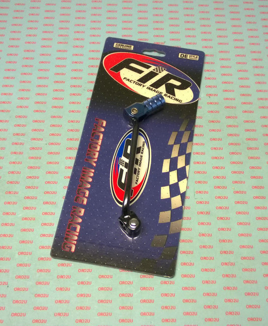 GEAR LEVER SHIFT WR 250 R X, ALUMINIUM FORGED 3D7-18110-00, FIR BRAND, BLACK & BLUE