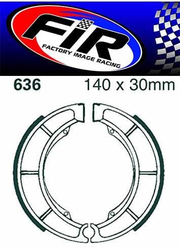 BRAKE SHOES S636