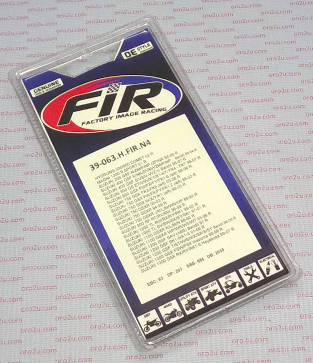 BRAKE PADS SINTERED METAL N4, RD-N4 HIGH FRICTION, DB2035 RD-N4