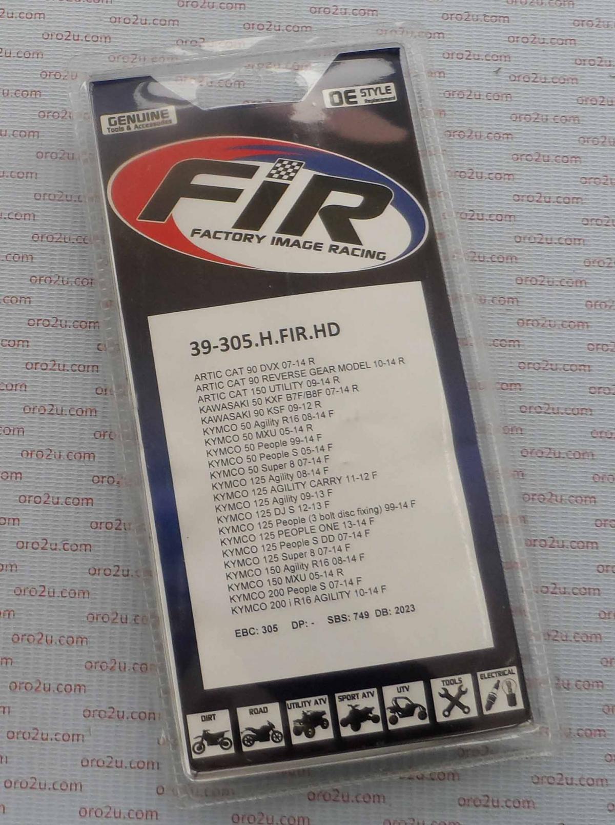 BRAKE PADS SINTERED METAL HD, QD-D EXTREME, DB2023 QD-D