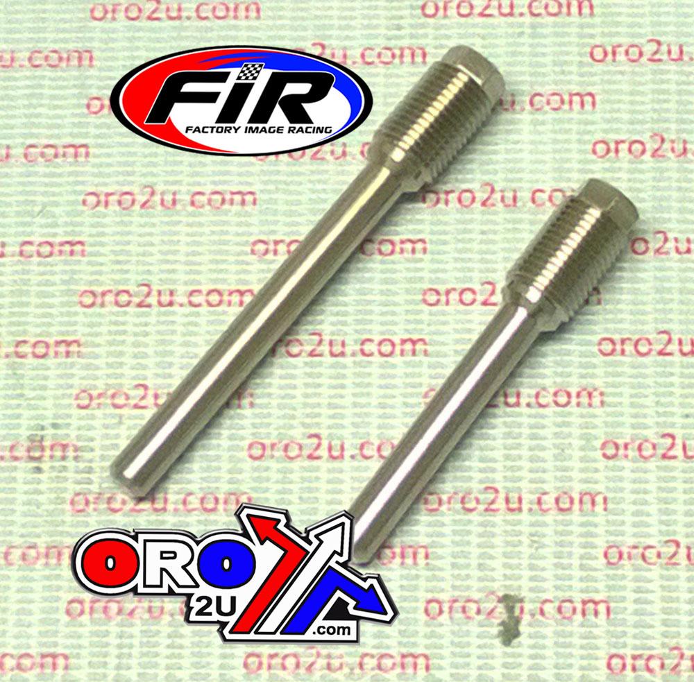 BRAKE PIN SET STAINLESS STEEL 8mm HEX HEAD, FRONT AND REAR 37mm 52mm