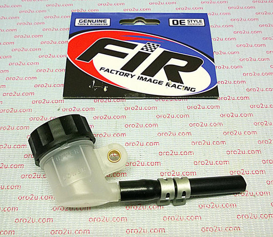 REAR BRAKE FLUID RESERVOIR ROUND With Cap and short pipe., FIR