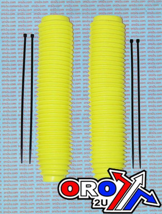 380mm FORK GAITERS FLO/YELLOW