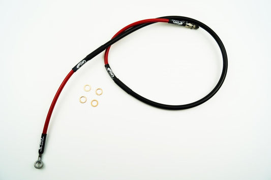 HOSE FRONT BRAKE RED/BLACK CR125 CR250