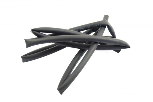 HEAT SHRINK TUBING 6mm x 1MTR, BLACK /