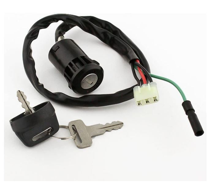 SWITCH IGNITION TRX250, HONDA 02-09 35100-HM8-000, TRX250 1997-01 TRX250EX 2001-05 TRX250TE,TM RECON 2002-20