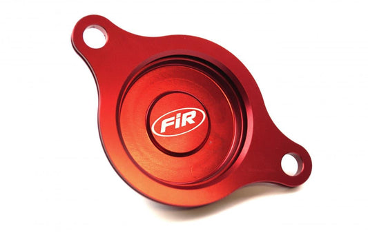 OIL FILTER COVER RED ALLOY CRF, HONDA CRF450R 2009-2016 OFC-102
