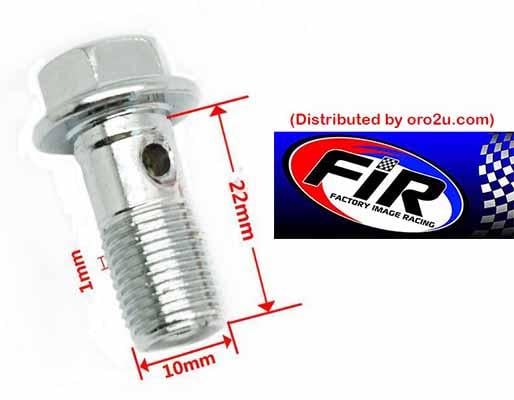 BANJO BOLT M10x1.00 PLATED