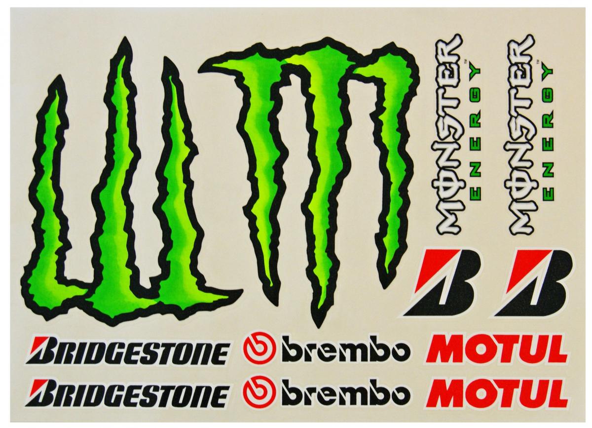STICKER SHEET MONSTER /B-STONE 122011396