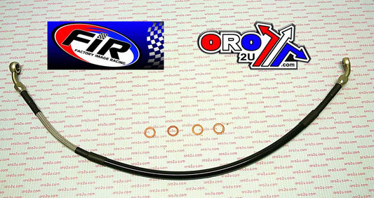 HOSE REAR BRAKE SILVER / BLACK, BETA RR 08-16 2 & 4 STROKE