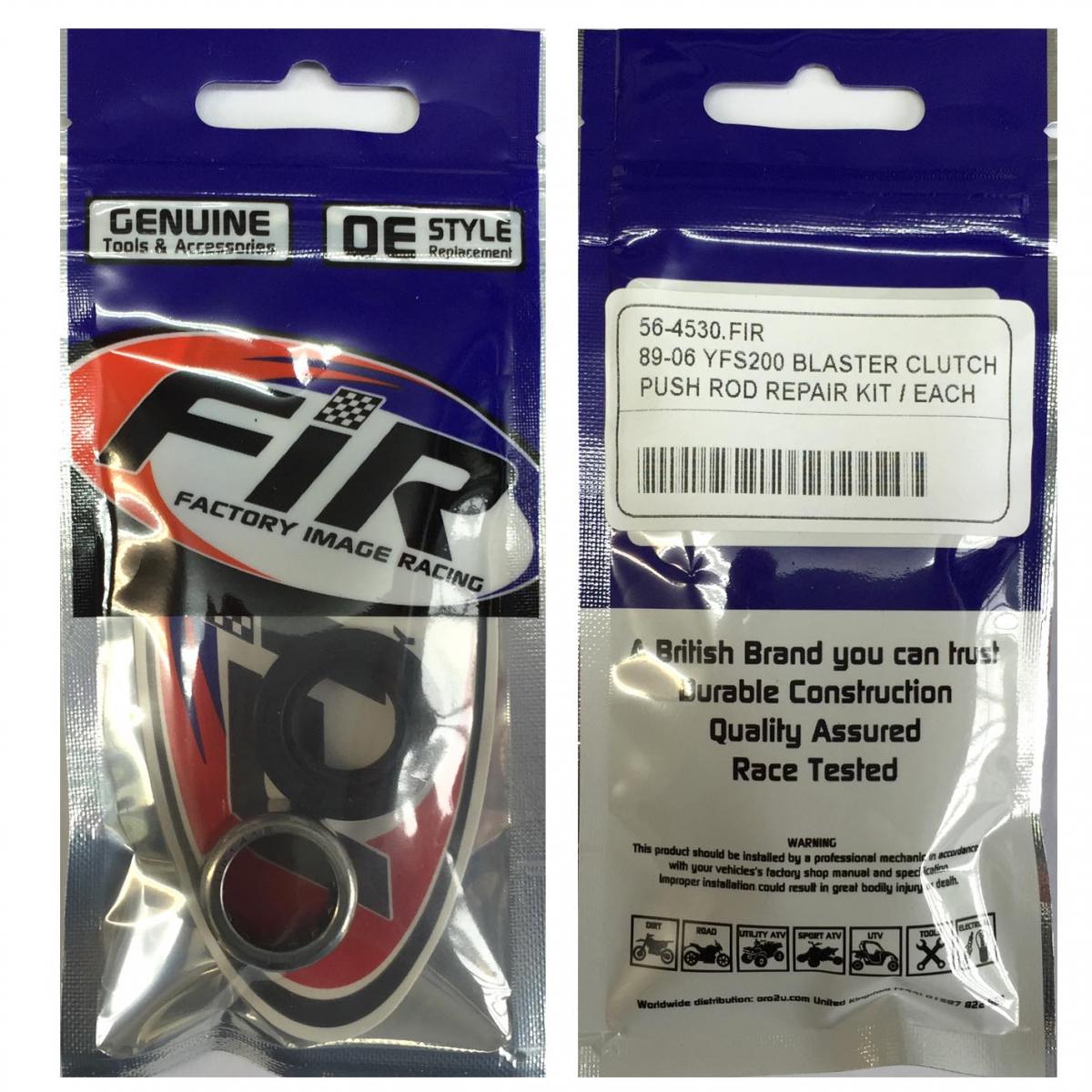 CLUTCH PUSH ROD KIT YFS200, PUSH ROD REPAIR KIT / BLASTER