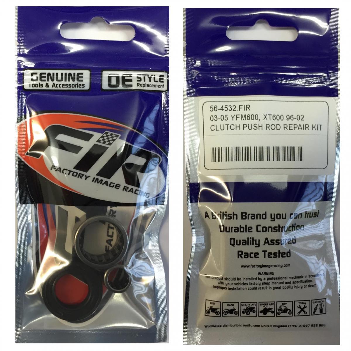 CLUTCH PUSH ROD KIT YFM600 XT, 03-05 YFM600, XT600 96-02