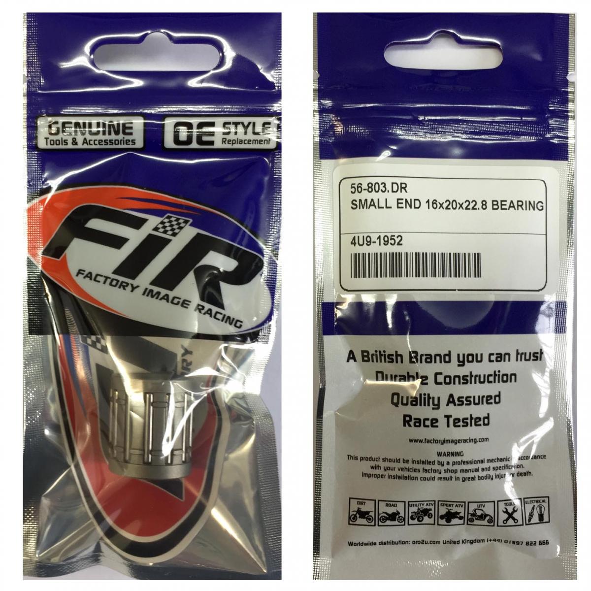 SMALL END 16x20x22.8 BEARING, / EACH