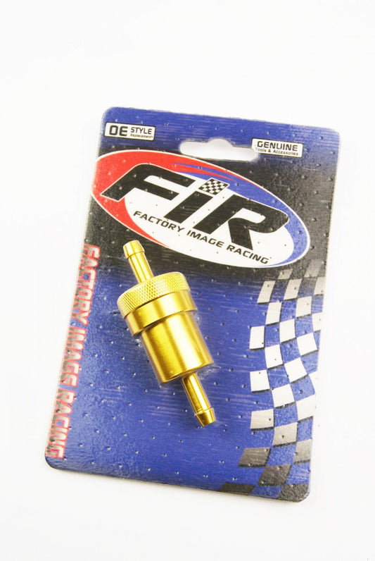 FUEL FILTER ALLOY 1/4 GOLD
