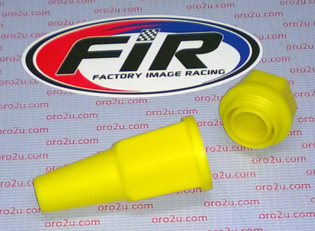 SPARK PLUG SCREW CAP HOLDER YELLOW