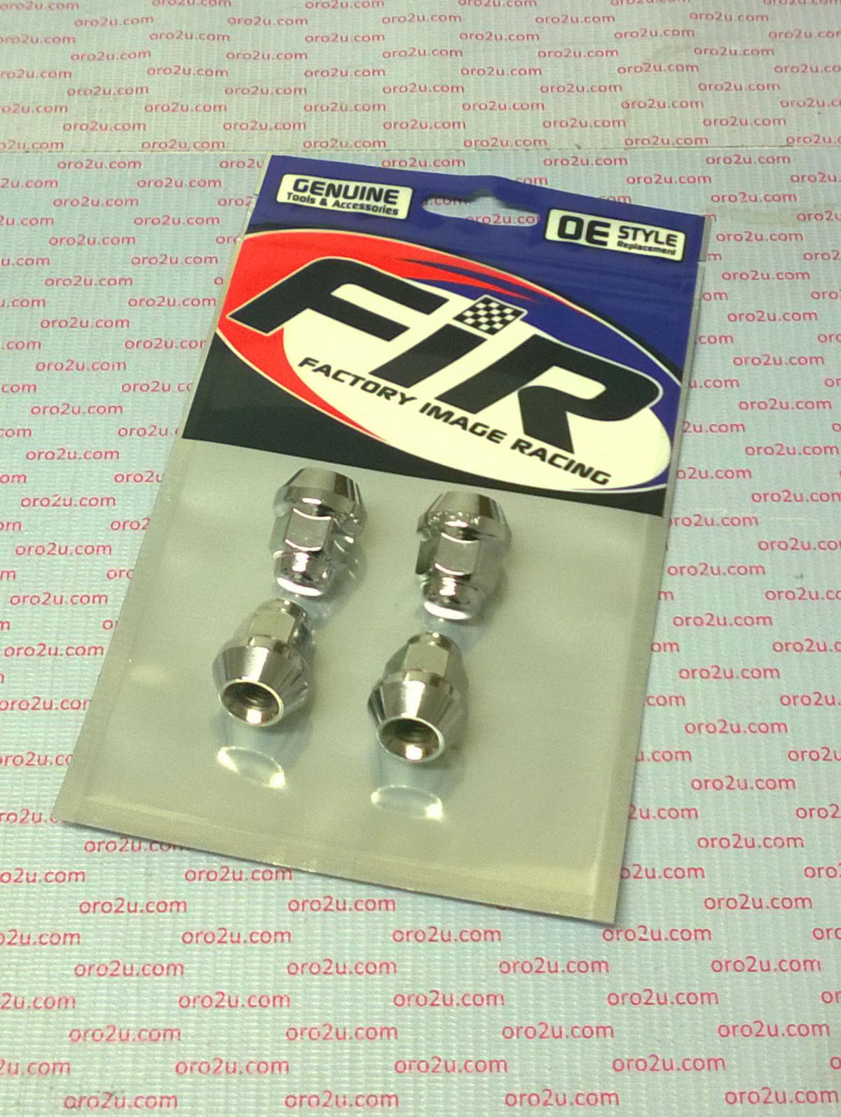 LUG NUT M10x1.25 TAPER CHROME