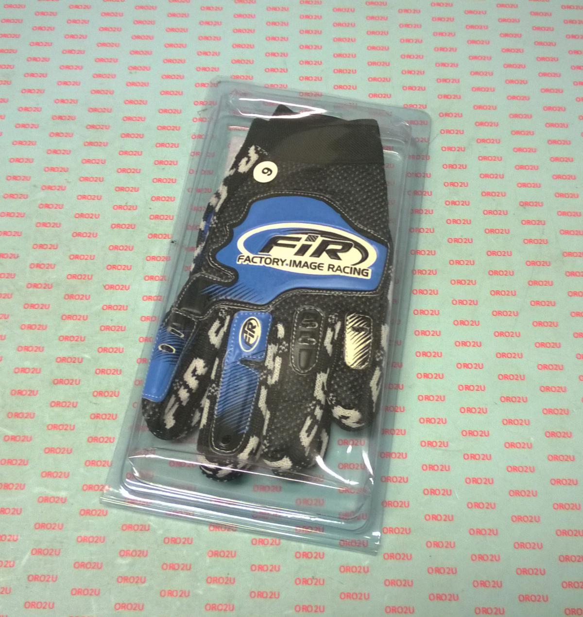 ADULT SCHOOL BOY GLOVES - SIZE 9 M - BLUE