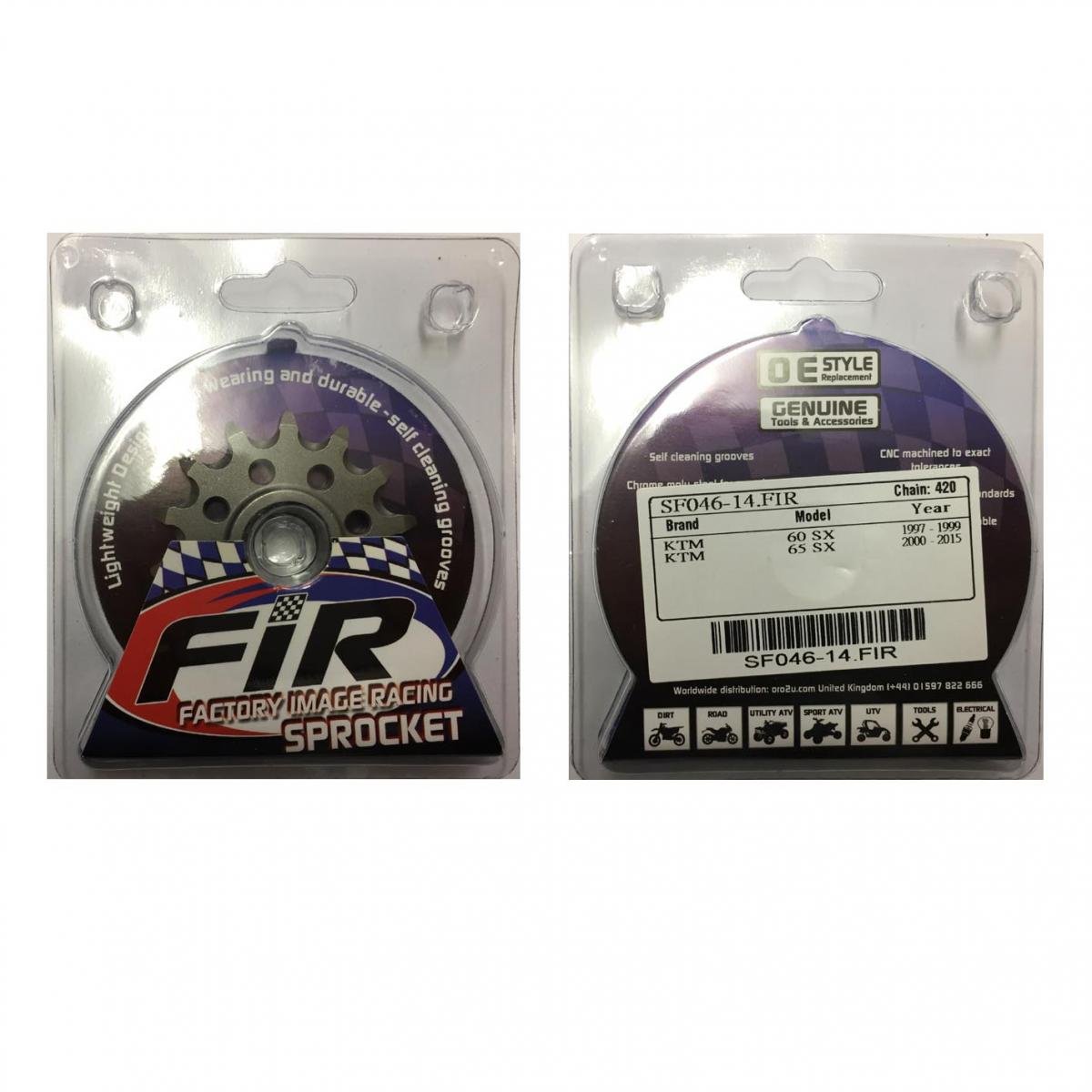 FRONT SPROCKET GROOVE & LIGHT JRF1906, JTF1906.1.14