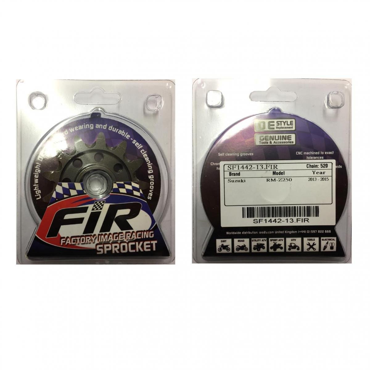 FRONT SPROCKET GROOVE & LIGHT JRF1442, JTF1442.1.13