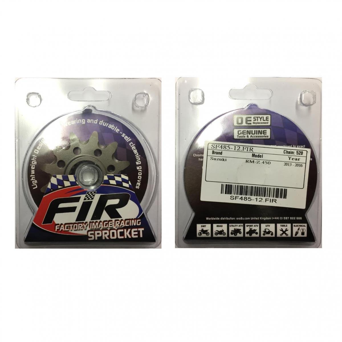 FRONT SPROCKET GROOVE & LIGHT JRF1443, JTF1443.12SC