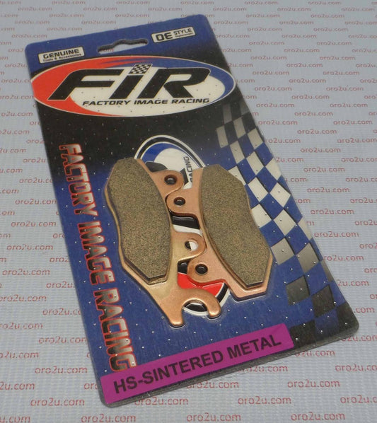 BRAKE PADS SINTERED METAL HS, MX-N HIGH FRICTION, 39-165.H.ORO DB2340-N