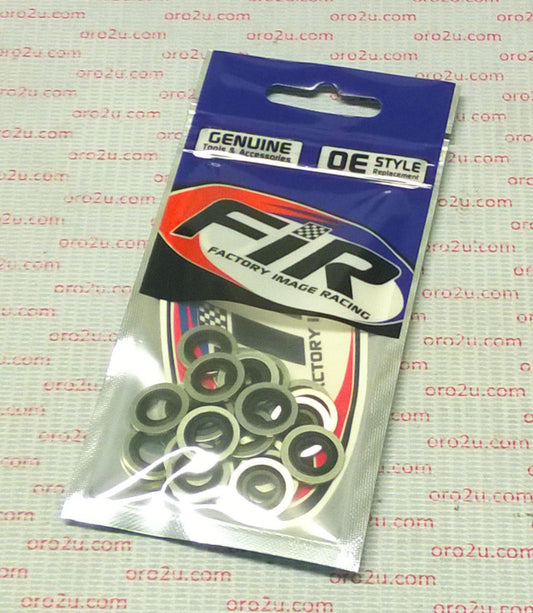 BONDED SEALING WASHER M8 PK25, M8x14x1mm / SELF CENTERING