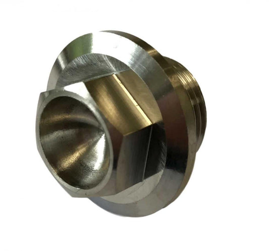 KTM NEW FRONT SPINDLE NUT M20x1.5, TITANIUM GR5 / EACH / OEM 70009082000, 16-394, M20 STEM BOLT 54801036000C1