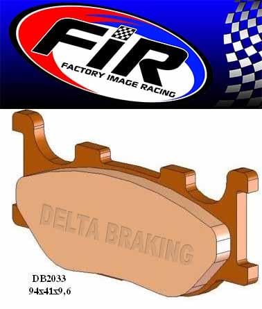 BRAKE PADS MINERAL ORGANIC M BP108M01F DB2033-M
