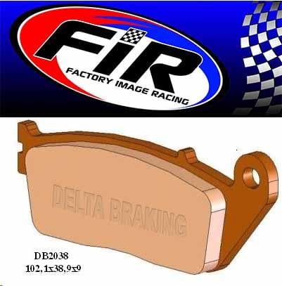 BRAKE PADS SINTERED METAL N4, RD-N4 DB2038