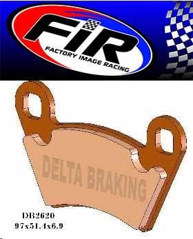 BRAKE PADS SINTERED METAL HD, MX-D EXTREME