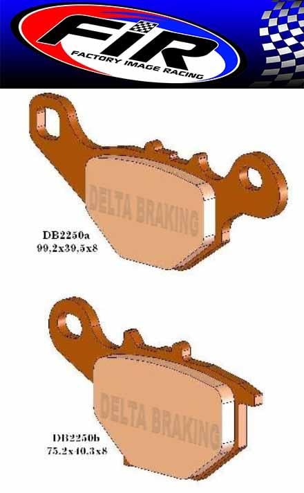 BRAKE PADS MINERAL ORGANIC M DB2250B M-1