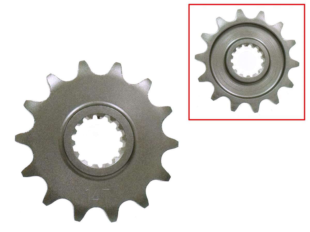 FRONT SPROCKET 14T, 9381A-14243, YAMAHA YZ 65, MX-03287-14