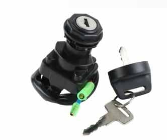 SWITCH IGNITION 2-WIRE KLF300 88-05 2 Pos, KAWASAKI ATV 27005-1201 AT-01296, BAYOU, 27005-1132, 27005-1159 27005-1132 27005-1159 27005-1186 27005-1201 710000075