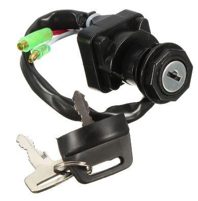 SWITCH IGNITION 2-WIRE KLF300 88-05 2 Pos, KAWASAKI ATV 27005-1201 AT-01296, BAYOU, 27005-1132, 27005-1159 27005-1132 27005-1159 27005-1186 27005-1201 710000075