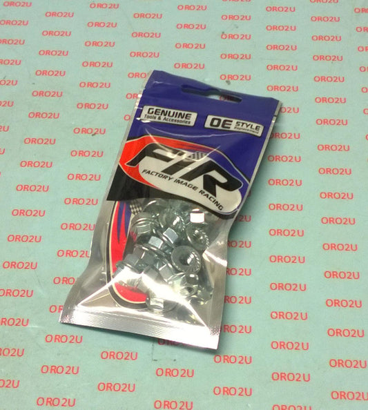 M6 x 1.00mm FLANGE NUT, PACK OF 20