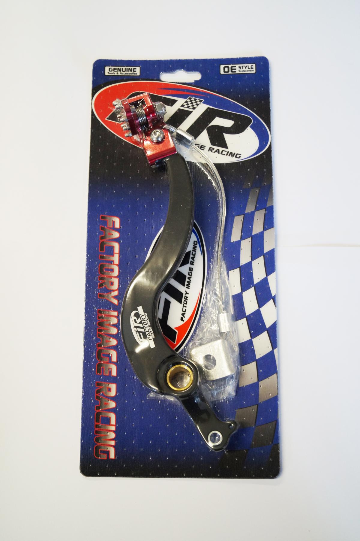 BRAKE PEDAL CRF 450 L HONDA BK/RD, FIR ASB-080F, FIR BRAND