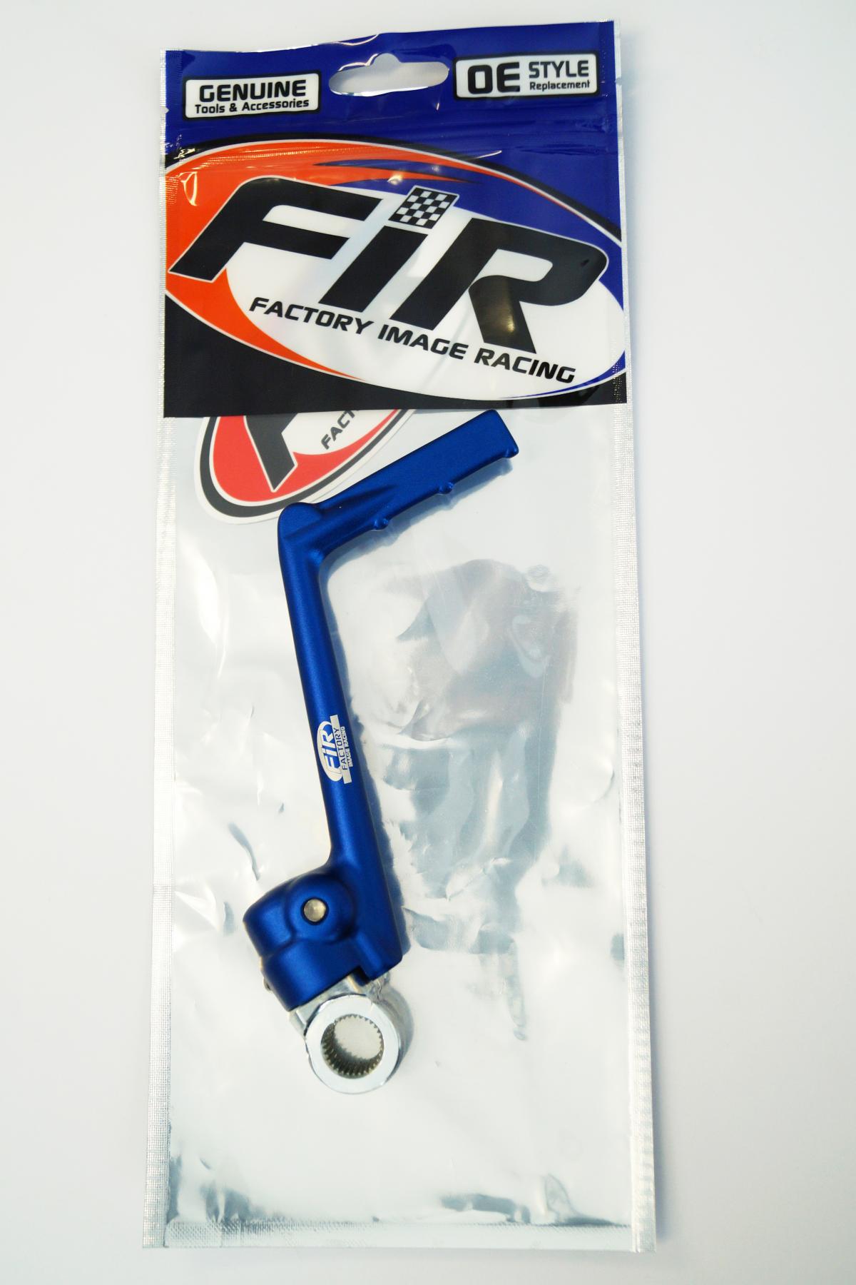 KICKSTART LEVER YZ 65/85, FIR ASK-130, BLUE ALLOY