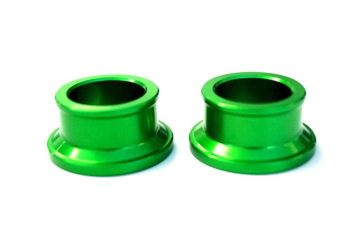 WHEEL SPACER KIT REAR KX 80/85, FIR ASWS-209 GREEN, 92143-1938