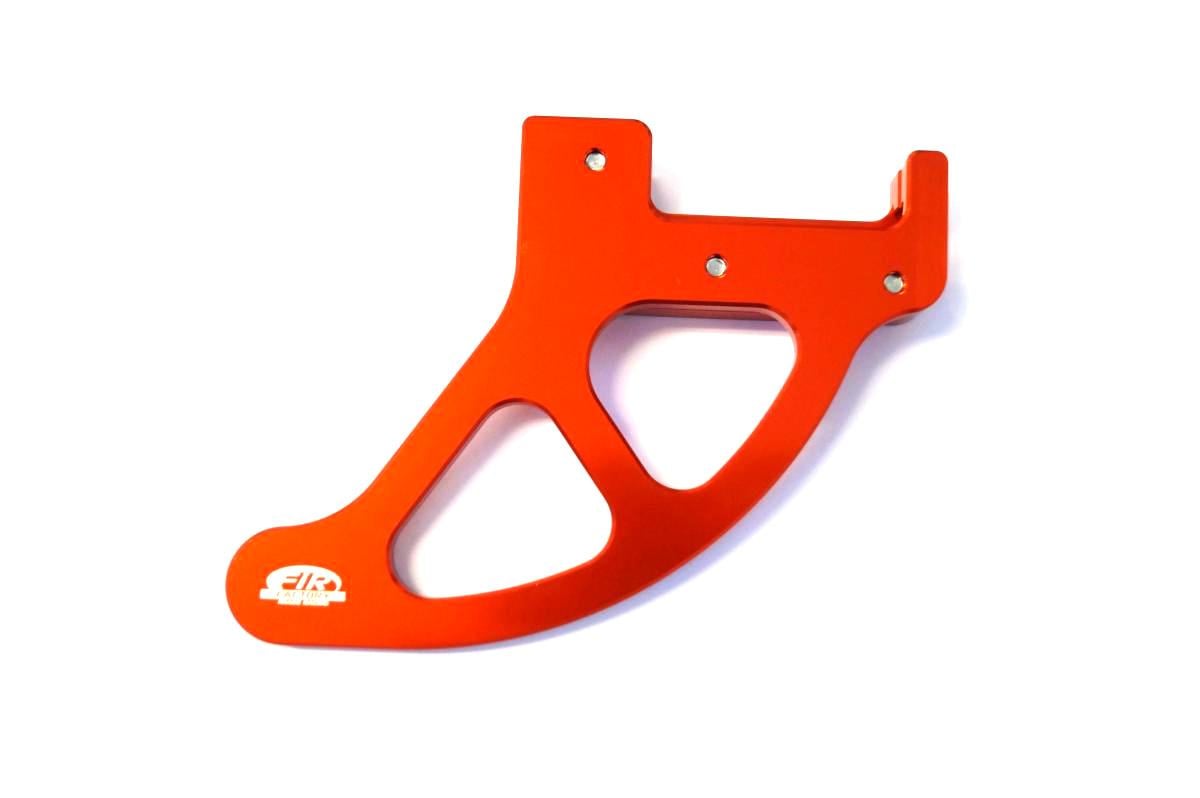 KTM HUSQ SHERCO REAR DISC GUARD, FIR ASRDG-01, ORANGE, 5481096120030