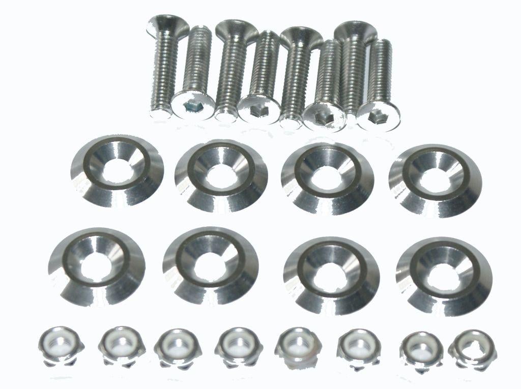 BOLT SET ALLOY SET 8 SILVER