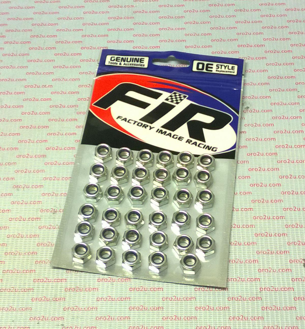 NYLOCK M8 NUT PACK/35, SLIM8X13mm