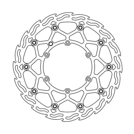 DISC BRAKE 320 FRONT HUSABERG, MOTO-MASTER 111045 ECO, HUSQVARNA
