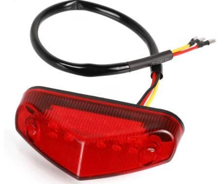 LED REAR LIGHT CLEAR HONDA CRF250 CRF450