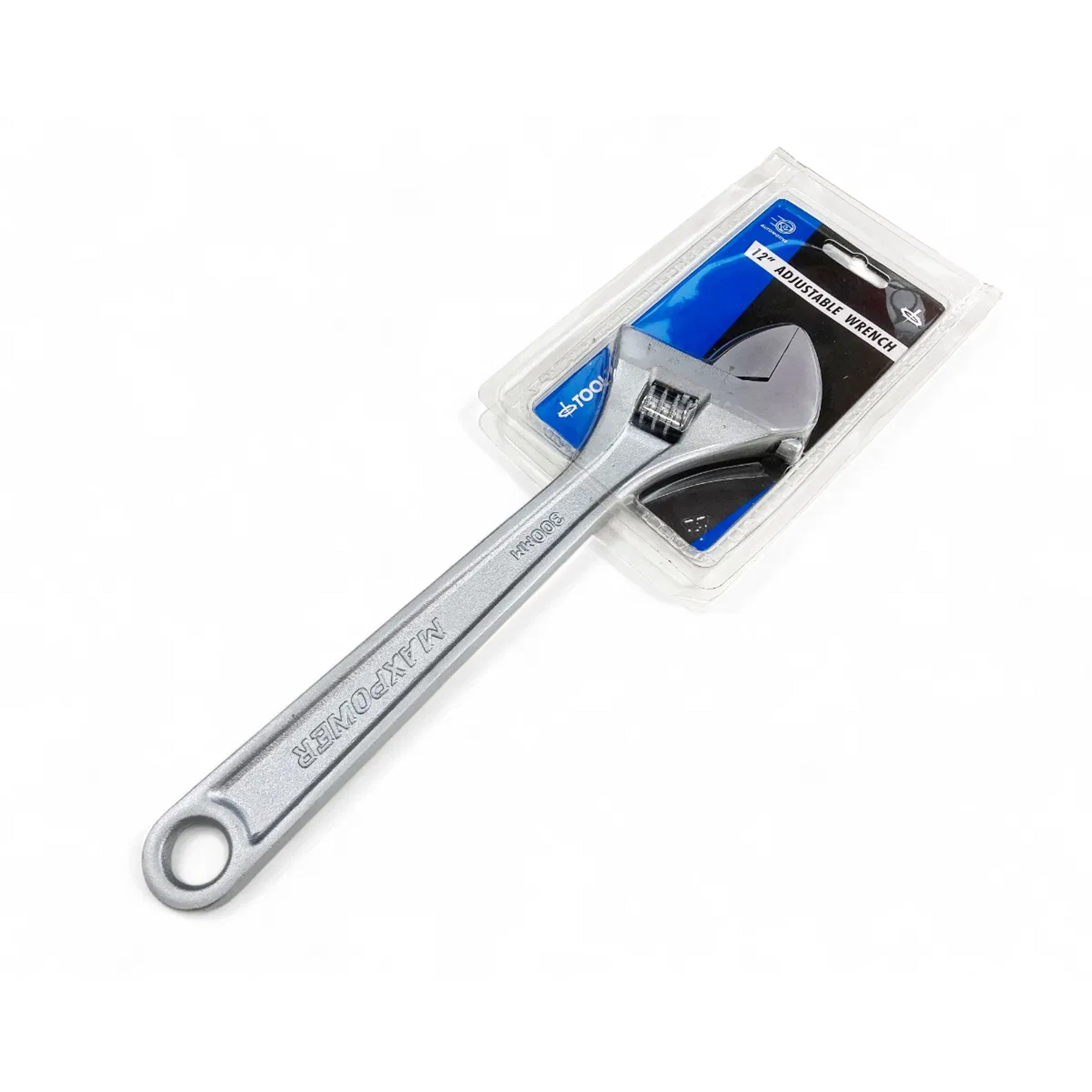 ADJUSTABLE SPANNER 12 MAX JAW 35mm DROP FORGED SATIN FINISH - TOOLZONE KDPSP053